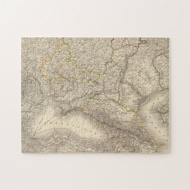 Russland und Europa 3 Puzzle (Horizontal)