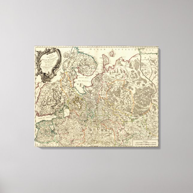 Russland und Europa 6 Leinwanddruck (Vorderseite)