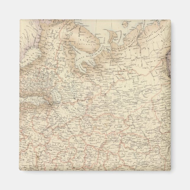 Russland und Europa Magnet (Vorne)