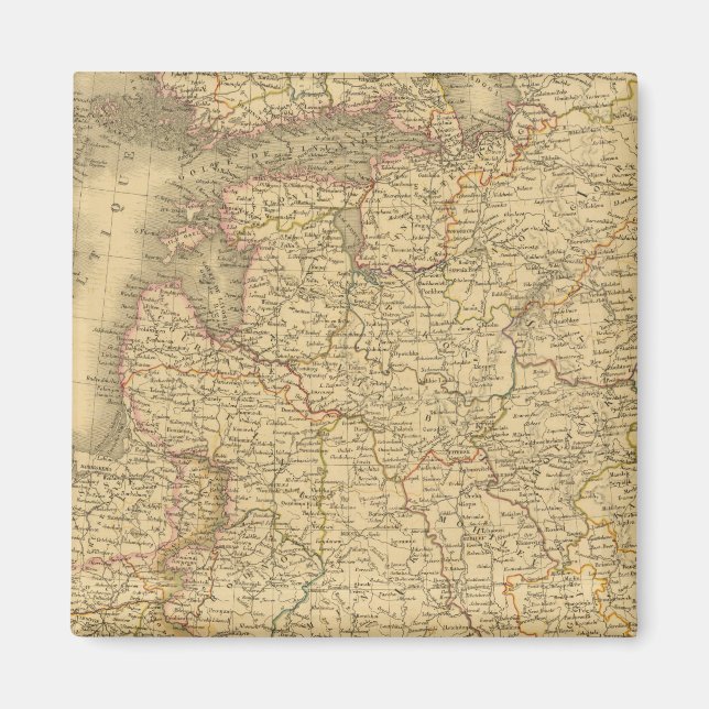 Russland und Polen Magnet (Vorne)