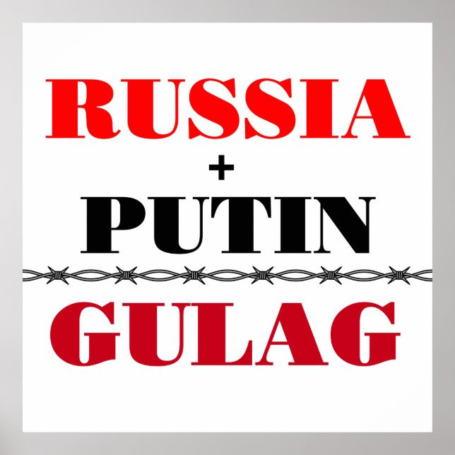 Russland und Putin Poster (Vorne)
