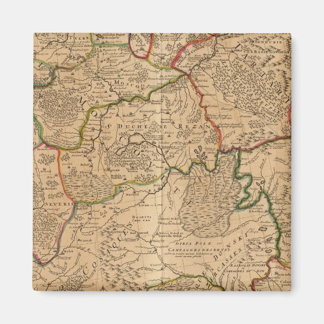 Russland und Ukraine Magnet (Vorne)