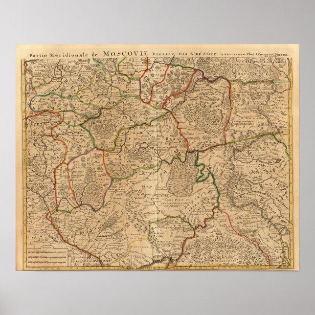 Russland und Ukraine Poster (Vorne)