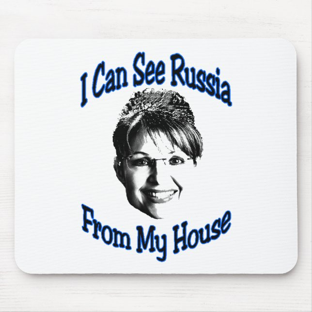 Russland von meinem Haus Mousepad (Vorne)