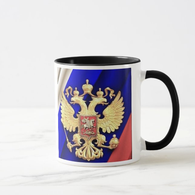 Russland Wappen Tasse (Rechts)