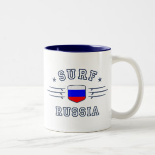 Russland Zweifarbige Tasse