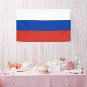 Russlandflagge Banner
