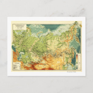 RusslandPanoramakarte Russland Postkarte