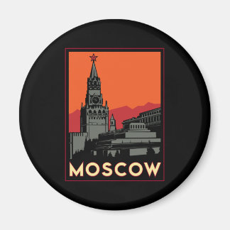 Russlands kremlin art Deko Retroreise Magnet