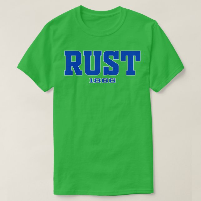 Rust 1866 Uni Bekleidung 2 T-Shirt (Design vorne)