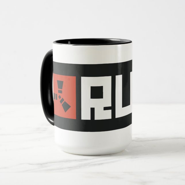 RUST Banner BRWB Tasse (Vorderseite Links)