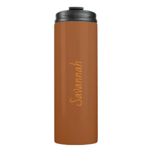Rust-Brown-Thermal-Tumbler Thermosbecher