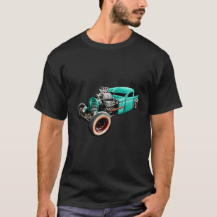 Rust Bucket Kontur Funny Hot Retro Rod Diesel Auto T-Shirt