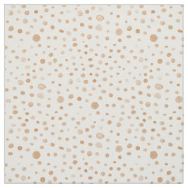 Rust Confetti Wasserfarbe Dots Fabric Stoff