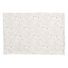 Rust Confetti Wasserfarbe Dots Pillowcase Kissenbezug