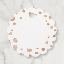 Rust Confetti Wasserfarbe Punkte Liebesmarken