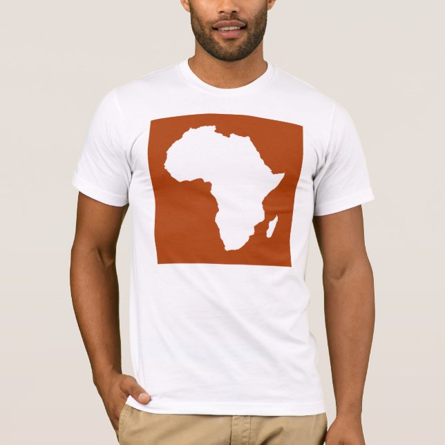 Rust Red Audacious Africa T-Shirt (Vorderseite)