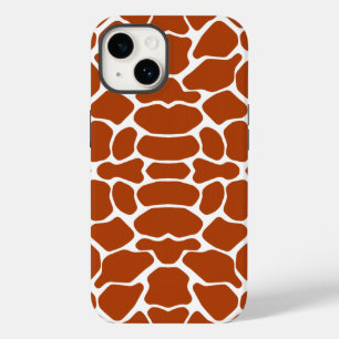 Rust Red Safari Giraffe Case-Mate iPhone Hülle