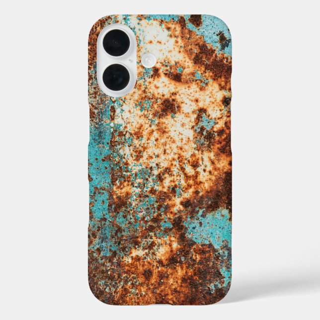 Rust Style and Blue Patina Case-Mate iPhone Hülle (Rückseite)