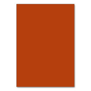 Rust-Table-Karte Tischnummer