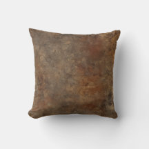 Rust-Textur-Erdtöne-Kissen