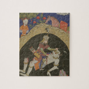Rustam tötet die weiße Div. von Mazandaran, Puzzle