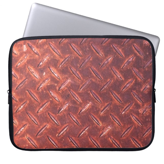 Rusted iron plate laptopschutzhülle (Vorderseite)