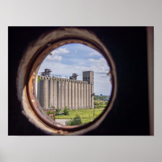 Rustenkörner Silo Poster (Vorne)