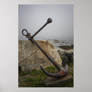 Rustet and Worn - An Anchor Ashore Poster