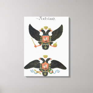 Rüstet den Staat des Kaiserlichen Russlands, aus e Leinwanddruck