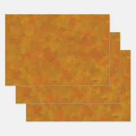 Rustic Abstract Modern Contemporary Geometric Art Geschenkpapier Set