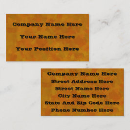 Rustic Abstract Modern Contemporary Geometric Art Visitenkarte