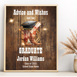 Rustic Advice for the Graduate  Poster