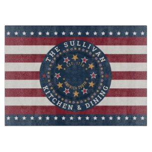Rustic America 250. Geburtstags-Küche für die Fami Schneidebrett