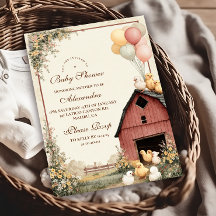 Rustic Barnyard Ducklings Baby Ducklings