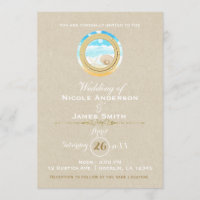 Rustic Beach Wedding Kraft Modernes Elegant