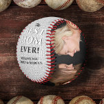 Rustic Best Mom Ever Mother`s Day Photo Collage Baseball<br><div class="desc">Rustic Best Mom Ever Mother`s Day Two Photo Collage Baseball. This modern custom and personalized baseball is a perfect gift for a mom on a mother`s day. The best mom ever two photo template baseball. Personalize it with two photos and names. The background is rustic texture and the text is...</div>