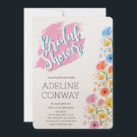 Rustic Blooms & Bridal Dreams Einladung<br><div class="desc">Rustic Blooms & Bridal Dreams</div>