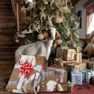 Rustic Boer Baby Goes Weihnachten Geschenkpapier