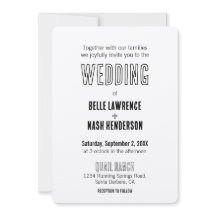 Rustic Boho Barn Wedding Einladung