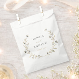 Rustic Boho Floral County Wedding danke Ihnen für Geschenktütchen