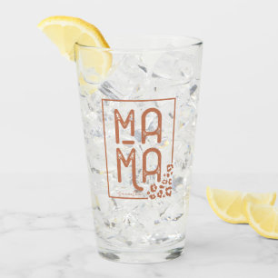 Rustic Boho Mama Glas
