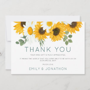 Rustic Boho Wildblumen Sonnenblumen Foto Vielen Da