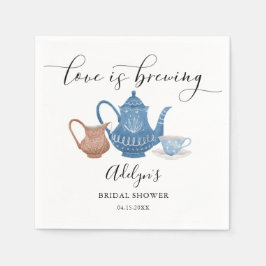 Rustic Bridal Teedusche Serviette