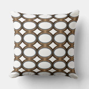 Rustic Bronze Ellipse Serie Kissen