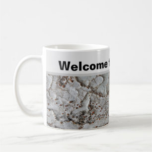 Rustic Cabin Rental Nature Foto Willkommen Gast Kaffeetasse