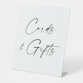 Rustic Cards & Gifts Hochzeitstisch-Schild Sockelschild