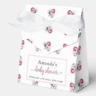 Rustic Cherry Berry Sweetheat Baby Shower Geschenkschachtel