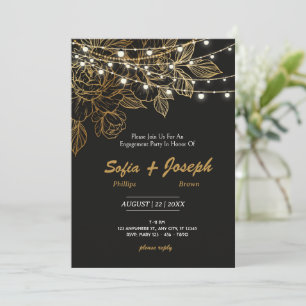 Rustic Country Barn Wedding Einladung