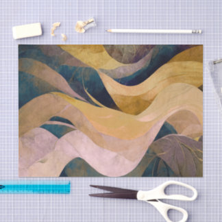 Rustic Country Brown Wood Designer Decoupage Paper Seidenpapier